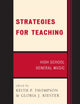 Book cover of: Strategies for Teaching. By: Keith P. Thompson