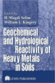 Book cover of: Geochemical and Hydrological Reactivity of Heavy Metals in Soils