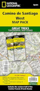 Book cover of: Camino de Santiago - Camino Frances West Map Pack Bundle