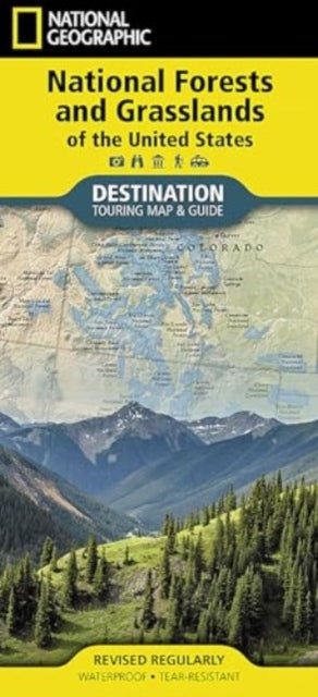 Book cover of: National Forests and Grasslands of the United States Map