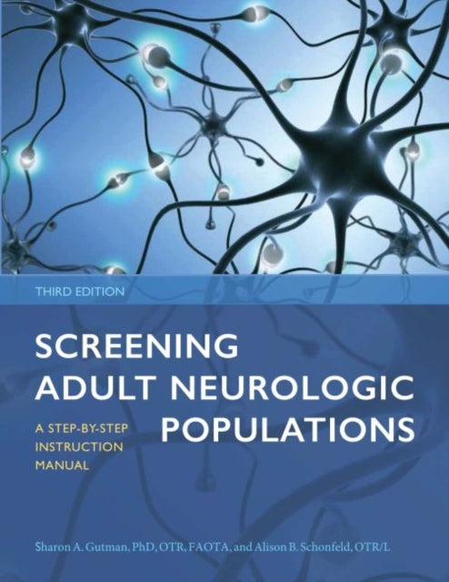 Book cover of: Screening Adult Neurologic Populations. By: Sharon A. Gutman