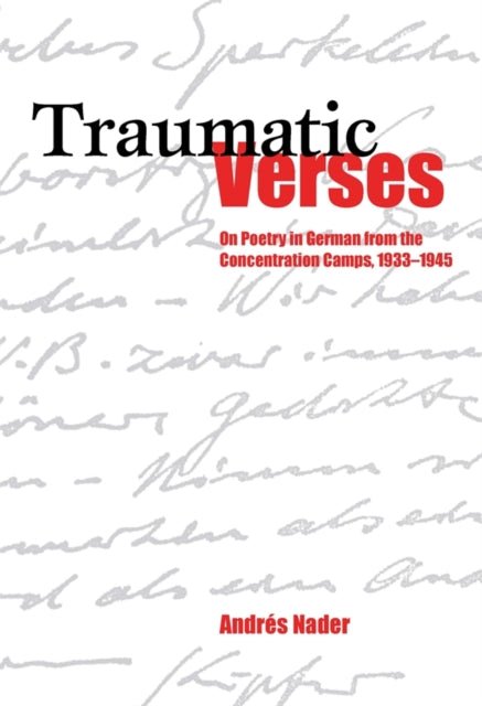 Book cover of: Traumatic Verses. By: Andrés Nader