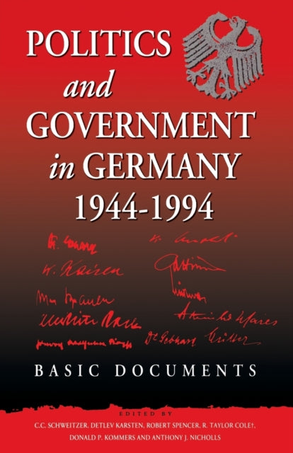 Book cover of: Politics and Government in Germany, 1944-1994
