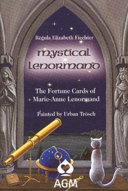 Book cover of: Mystical Lenormand Cards. By: Urban Trosch