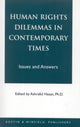 Book cover of: Human Rights Dilemmas in Contemporary Times. By: Ashraful Hasan