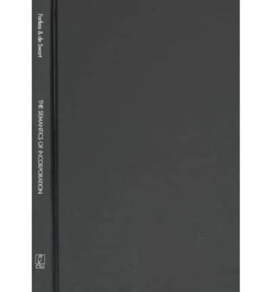 Book cover of: Semantics of Incorporation