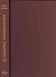Book cover of: Japanese/Korean Linguistics, Volume 18. By: William McClure