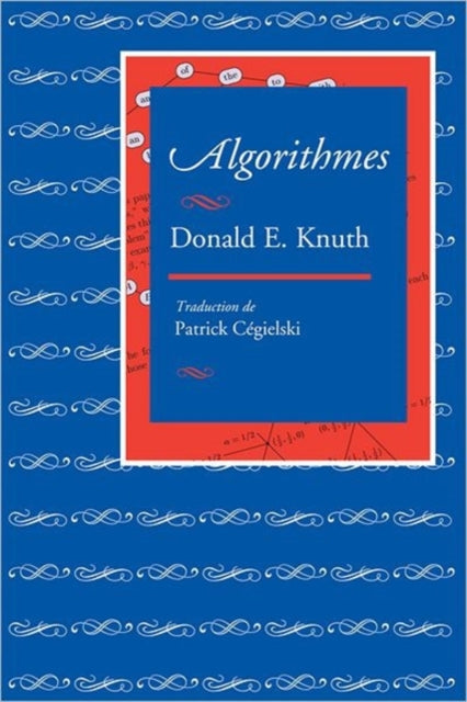 Book cover of: Algorithmes. By: Donald Knuth