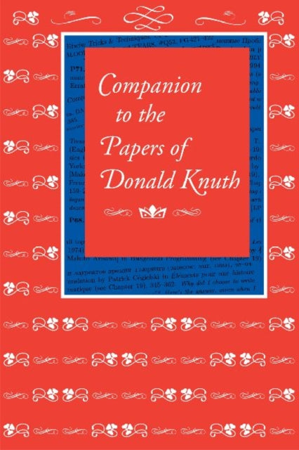 Book cover of: Companion to the Papers of Donald Knuth. By: Donald Knuth