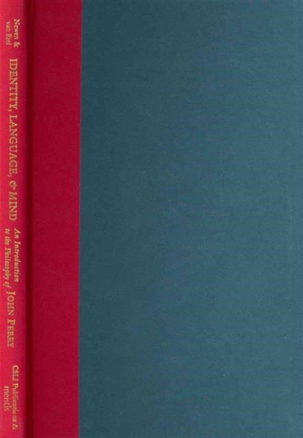 Book cover of: Identity, Language, and Mind. By: Albert Newen