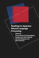 Book cover of: Readings in Japanese Natural Language Processing