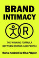Book cover of: Brand Intimacy. By: Mario Natarelli