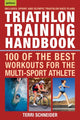 Book cover of: Triathlon Training Handbook. By: Terri Schneider
