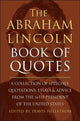 Book cover of: Abraham Lincoln Book of Quotes. By: Travis Hellstrom