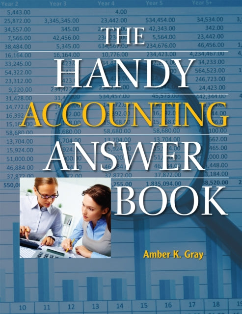 Book cover of: Handy Accounting Answer Book. By: Amber Gray