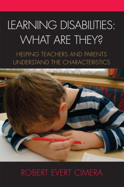 Book cover of: Learning Disabilities: What Are They?. By: Robert E. Cimera, Cimera Robert