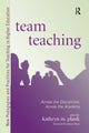 Book cover of: Team Teaching. By: Kathryn M. Plank