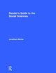 Book cover of: Reader's Guide to the Social Sciences