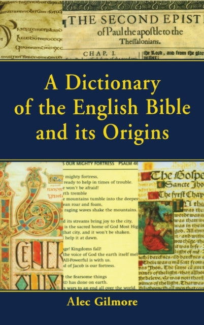 Book cover of: Dictionary of the English Bible and its Origins