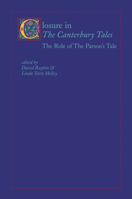 Book cover of: Closure in the Canterbury Tales