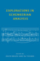 Book cover of: Explorations in Schenkerian Analysis. By: David Beach
