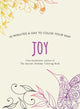 Book cover of: Joy. By: Cher Kaufmann