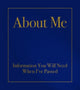 Book cover of: About Me. By: Robert Kabacy