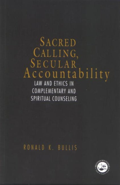 Book cover of: Sacred Calling, Secular Accountability