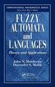 Book cover of: Fuzzy Automata and Languages. By: John N. Mordeson