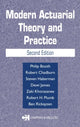 Book cover of: Modern Actuarial Theory and Practice. By: Philip Booth