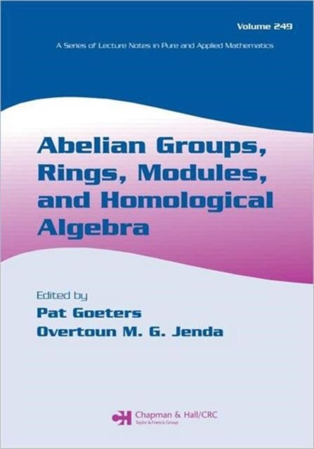 Book cover of: Abelian Groups, Rings, Modules, and Homological Algebra