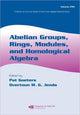 Book cover of: Abelian Groups, Rings, Modules, and Homological Algebra