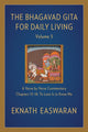 Book cover of: Bhagavad Gita for Daily Living, Volume 3. By: Eknath Easwaran