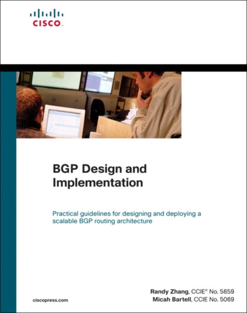 Book cover of: BGP Design and Implementation. By: RANDY ZHANG