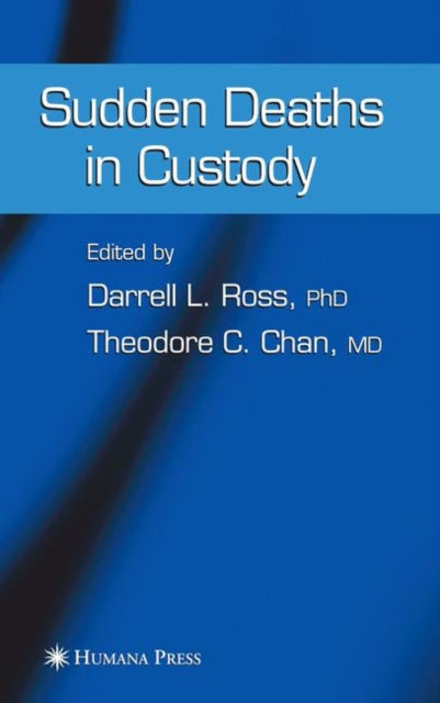 Book cover of: Sudden Deaths in Custody