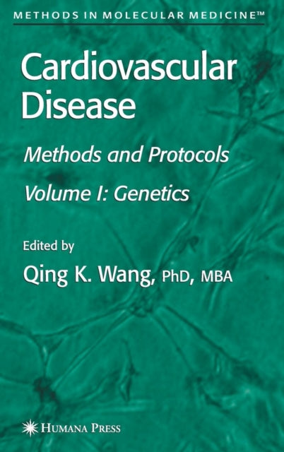 Book cover of: Cardiovascular Disease, Volume 1. By: Qing Wang