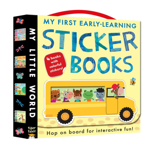 Book cover of: My First Early-Learning Sticker Books Boxed Set. By: Jonathan Litton