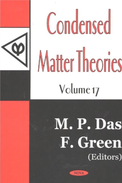 Book cover of: Condensed Matter Theories, Volume 17