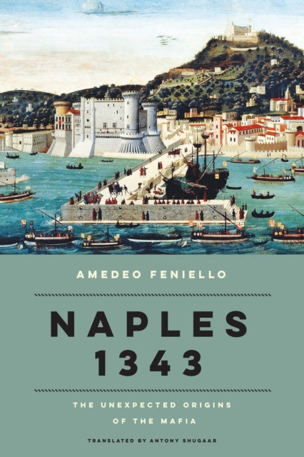 Book cover of: Naples 1343. By: Amedeo Feniello
