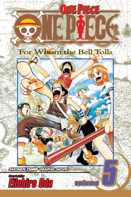 Book cover of: One Piece, Vol. 5. By: 尾田栄一郎