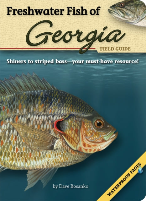 Book cover of: Freshwater Fish of Georgia Field Guide. By: Dave Bosanko