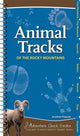 Book cover of: Animal Tracks of the Rocky Mountains. By: Jonathan Poppele