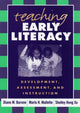 Book cover of: Teaching Early Literacy. By: Diane M. Barone