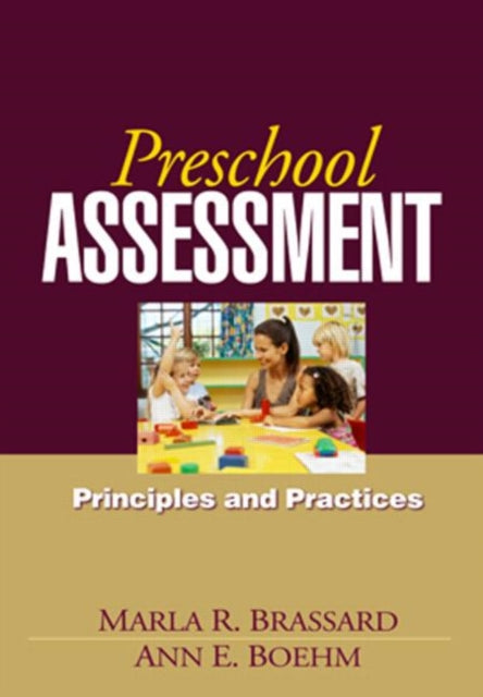 Book cover of: Preschool Assessment. By: Marla R. Brassard