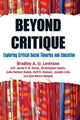 Book cover of: Beyond Critique. By: Bradley A. U. Levinson