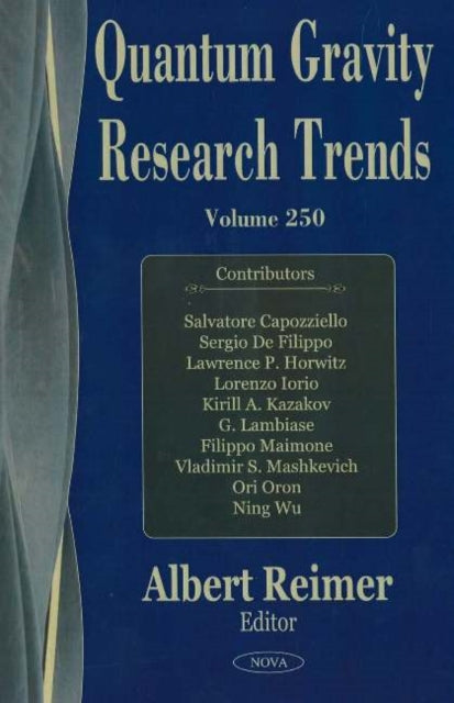 Book cover of: Quantum Gravity Research Trends. By: Albert Reimer