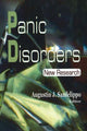 Book cover of: Panic Disorders. By: Augustin J. Sanfelippo
