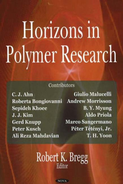 Book cover of: Horizons in Polymer Research