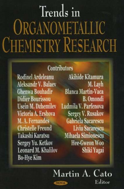 Book cover of: Trends in Organometallic Chemistry Research