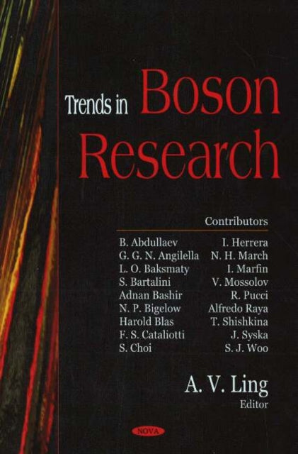 Book cover of: Trends in Boson Research